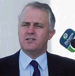 Opposition leader Malcolm Turnbull